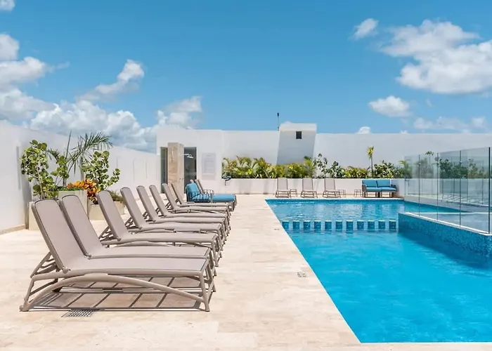Chic 2br In Exclusive Building Ferienhaus Playa del Carmen